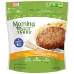 Product image for MorningStar Farms Hot & Spicy Veggie Sausage Breakfast Patties